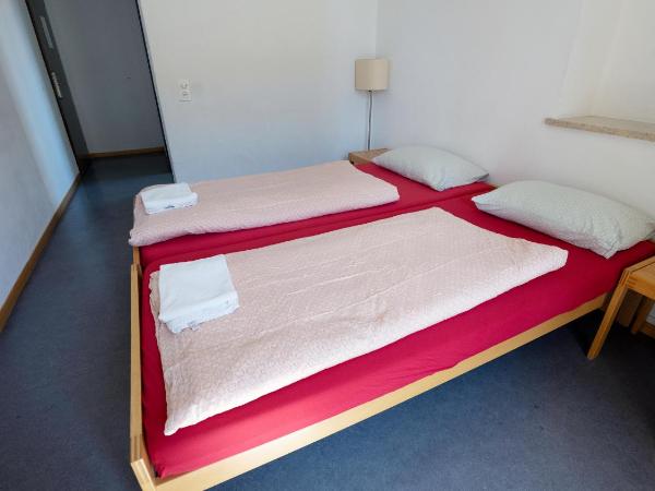 Locarno Youth Hostel : photo 5 de la chambre chambre lit queen-size avec douche