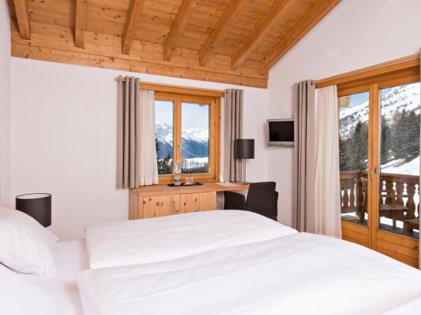 Berghotel Randolins : photo 5 de la chambre chambre double avec balcon