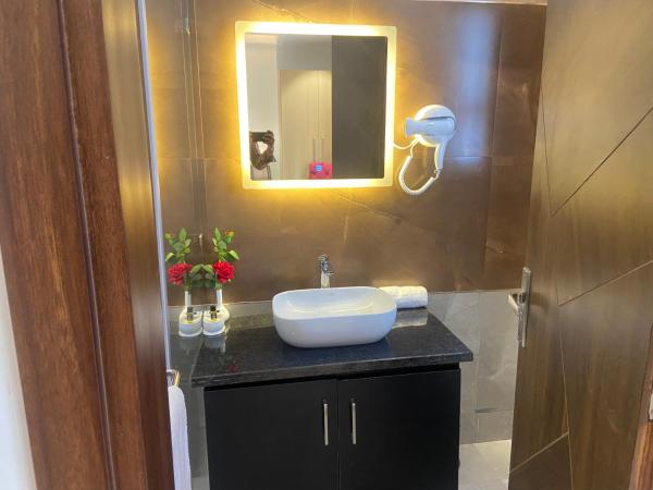 Hotel Malbork Inn Rajouri Garden Delhi - Couple Friendly Local IDs Accepted : photo 6 de la chambre chambre lit king-size deluxe