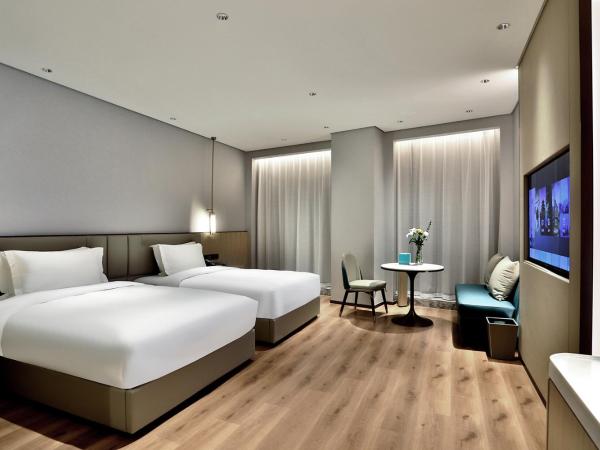 Wyndham Garden Hangzhou Yuhang : photo 2 de la chambre chambre double deluxe avec 2 lits doubles - non-fumeurs