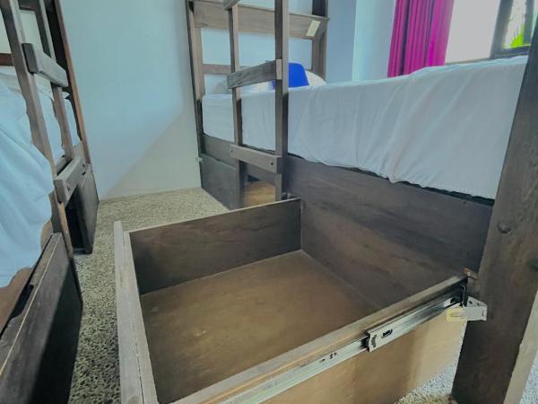 Los Muertos Hostal : photo 3 de la chambre lit simple dans dortoir de 6 lits - la doña