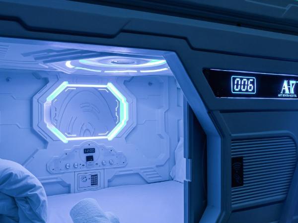 Art Seven Hostel Capsules : photo 1 de la chambre dortoir mixte de 8 lits