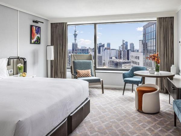 Cordis, Auckland by Langham Hospitality Group : photo 3 de la chambre hébergement lit king-size premier tour pinnacle - vue sur panorama urbain