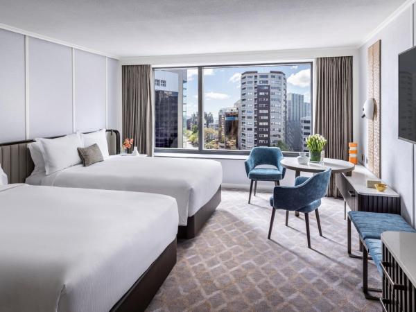 Cordis, Auckland by Langham Hospitality Group : photo 1 de la chambre hébergement lits jumeaux premier avec 2 lits doubles - pinnacle tower