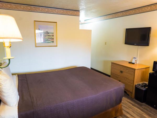 Rodeway Inn Albuquerque Downtown on Rt 66 : photo 1 de la chambre chambre lit queen-size - non-fumeurs