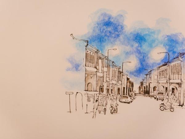 Tien Hotel Georgetown : photo 5 de la chambre suite avec cour