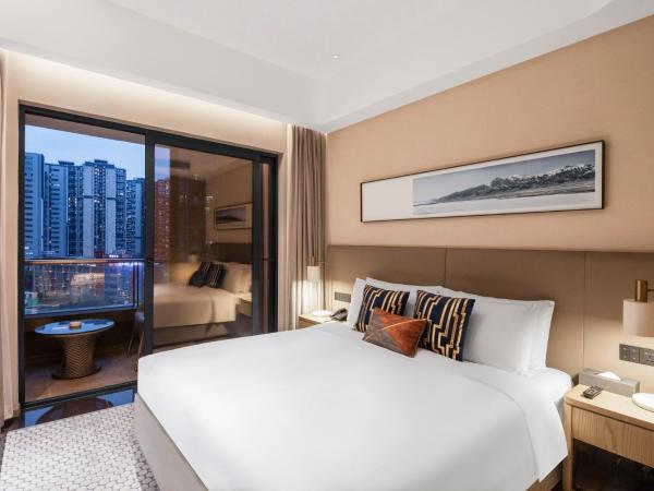 Primcasa Chengdu : photo 7 de la chambre chambre double avec balcon