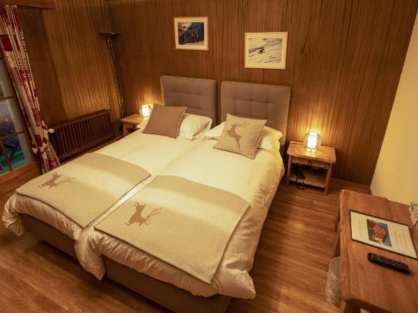 Hotel Les Chamois : photo 3 de la chambre chambre lits jumeaux standard - aucune vue