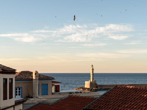 Porto Del Colombo Traditional Boutique Hotel : photo 5 de la chambre chambre double ou lits jumeaux - vue sur mer