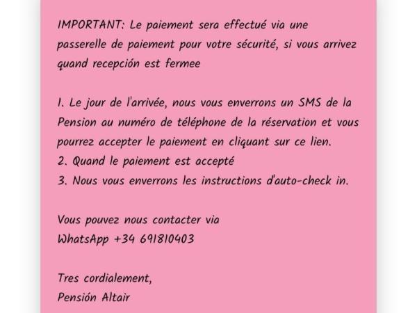 Pensión Altair : photo 3 de la chambre petite chambre simple