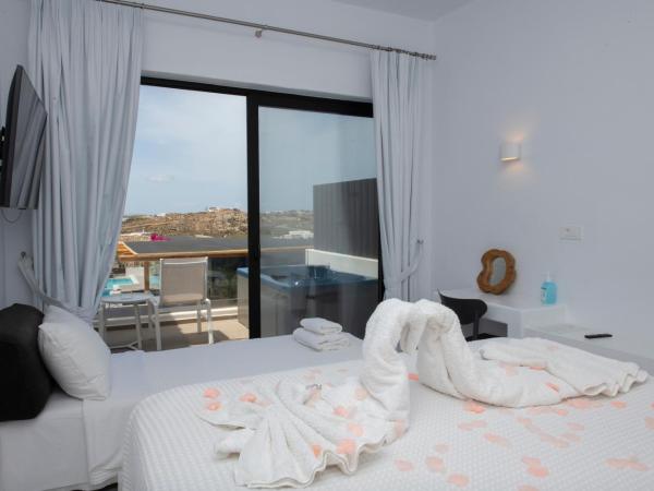 Bianco a Nero Mykonos : photo 8 de la chambre suite avec jacuzzi