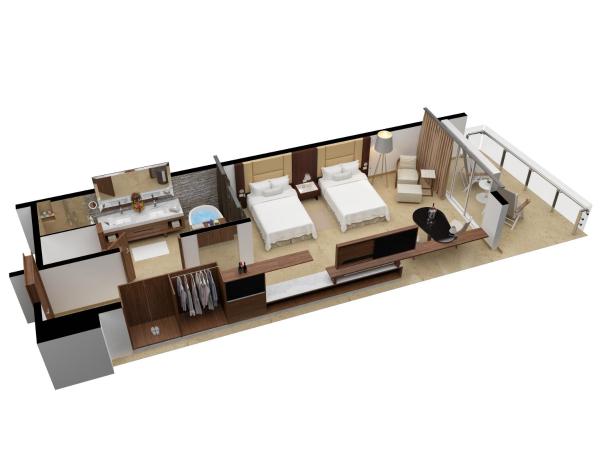 Le Blanc Spa Resort Los Cabos Adults Only All-Inclusive : photo 5 de la chambre hébergement royal deluxe - vue partielle sur océan