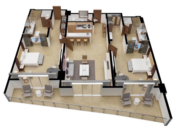 Le Blanc Spa Resort Los Cabos Adults Only All-Inclusive : photo 7 de la chambre royale presidential suite two bedroom ocean view