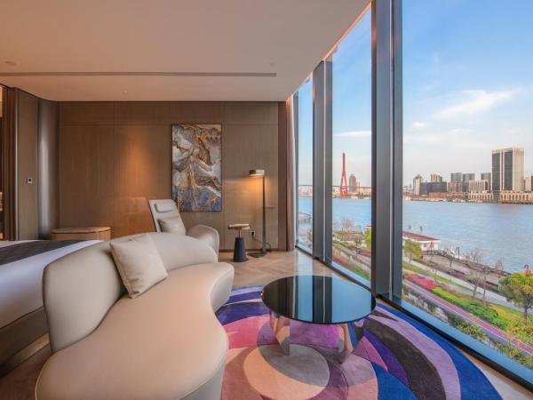 Prodor Hotel Shanghai : photo 5 de la chambre chambre lit king-size deluxe - vue sur rivière