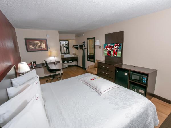 Red Roof Inn PLUS+ Nashville Fairgrounds : photo 2 de la chambre chambre premium lit king-size - non-fumeurs - literie surclassée et collation