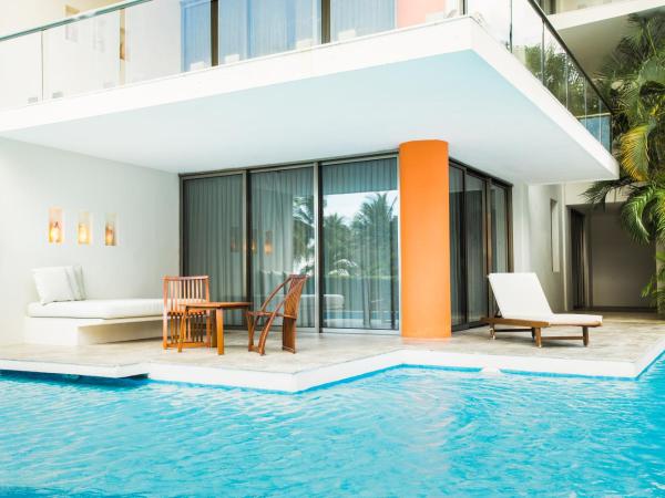 Secrets Aura Cozumel - Adults Only : photo 2 de la chambre suite junior avec accès direct à la piscine - vue sur océan