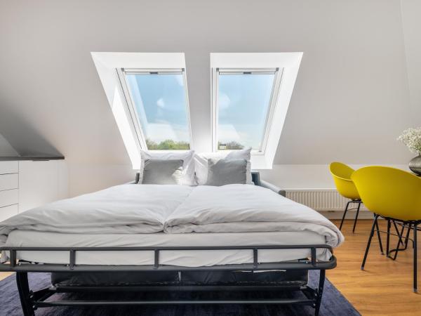 numa I Munico Apartments : photo 3 de la chambre extra large studio with kitchenette and sofa bed - duplex