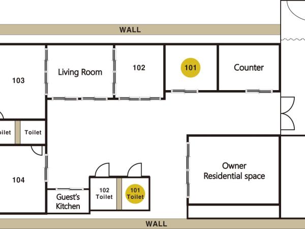 Hanok Guesthouse Suni : photo 5 de la chambre chambre simple de style coréen - salle de bains privative dans le jardin