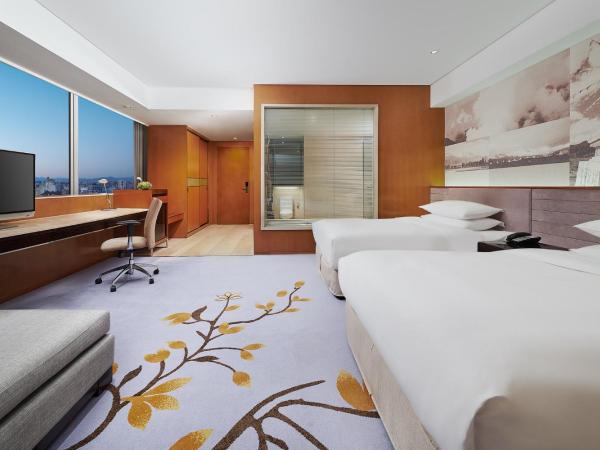 Crowne Plaza Beijing Sun Palace, an IHG Hotel : photo 4 de la chambre chambre lits jumeaux premium avec accès au salon - Étage supérieur