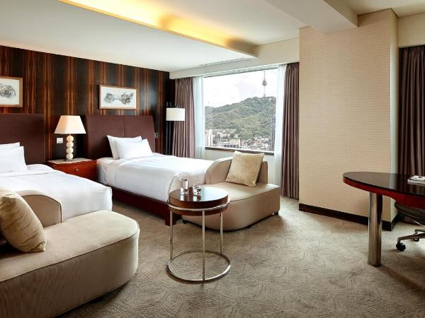 Lotte Hotel Seoul : photo 1 de la chambre chambre lits jumeaux deluxe - tour principale