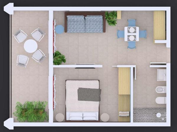 Princess Aparthotel : photo 10 de la chambre suite junior avec terrasse