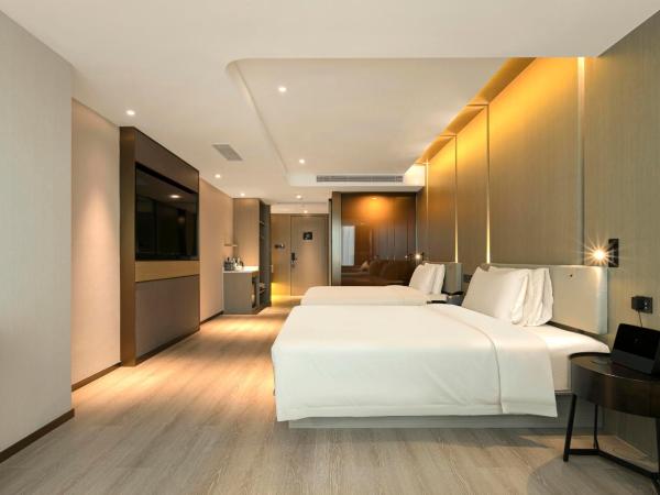 Atour Hotel Wuhan Hankou Financial Center : photo 1 de la chambre chambre lits jumeaux deluxe 