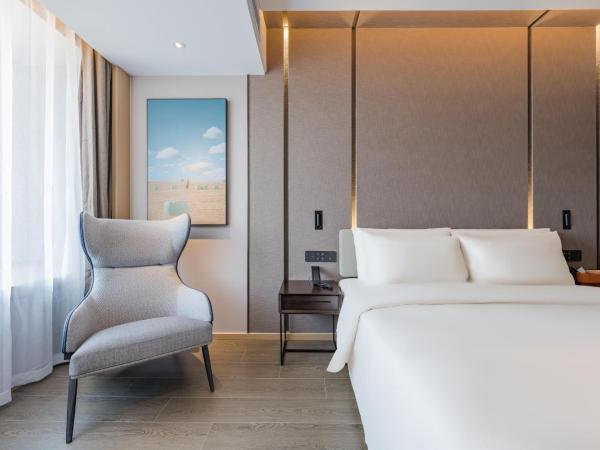 Atour Hotel Wuxi Yuantouzhu Scenic Area Qianrong Road : photo 1 de la chambre chambre double supérieure