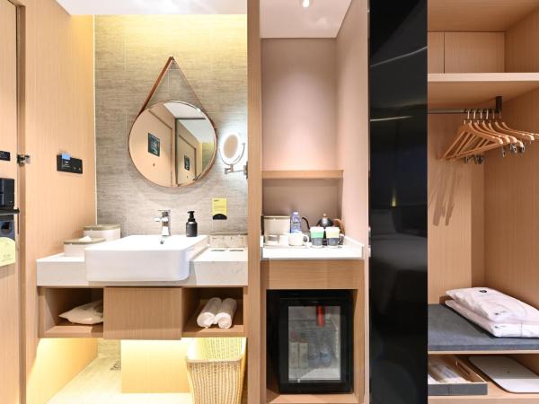 Atour Hotel Beijing Liuli Bridge West Station : photo 1 de la chambre jimu twin room