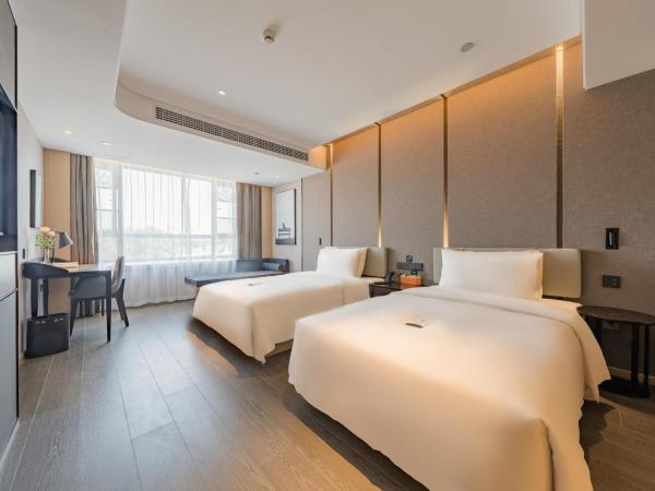 Atour Hotel Wuxi Yuantouzhu Scenic Area Qianrong Road : photo 2 de la chambre chambre lits jumeaux supérieure