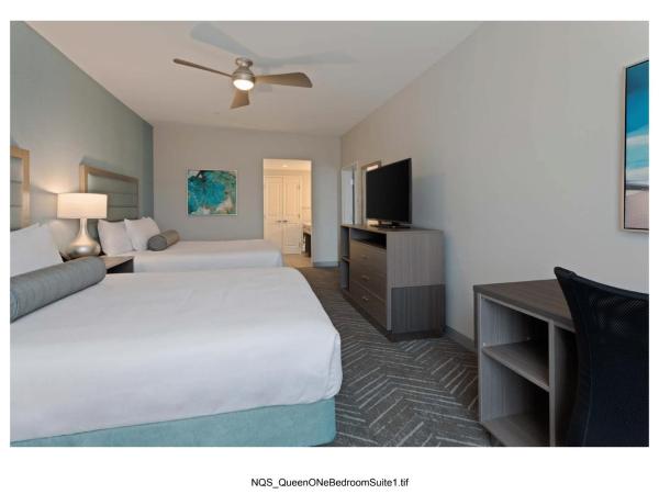 Homewood Suites By Hilton Panama City Beach, Fl : photo 7 de la chambre suite 1 chambre avec 2 lits queen-size