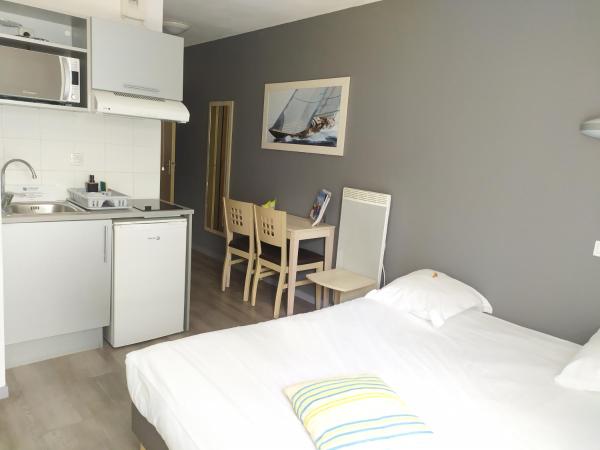 Lagrange Apart'Hotel l'Escale Marine : photo 6 de la chambre studio avec lit double