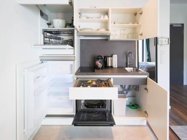 Eco Smart Apartments Premium City : photo 2 de la chambre studio supérieur avec balcon ou terrasse