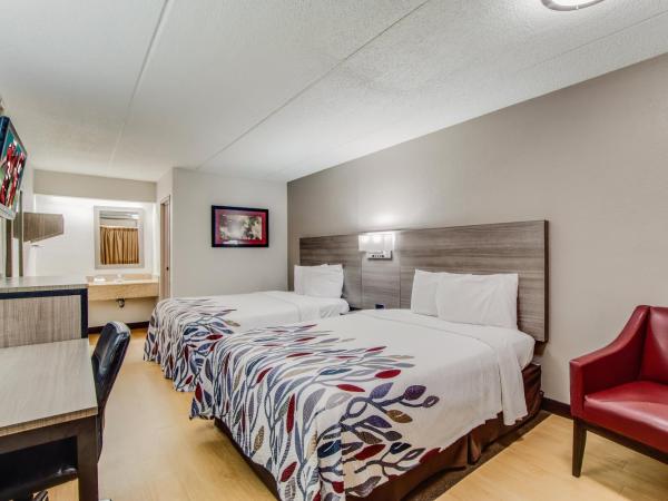 Red Roof Inn Columbia East - Ft Jackson : photo 4 de la chambre chambre standard avec 2 lits doubles - non-fumeurs
