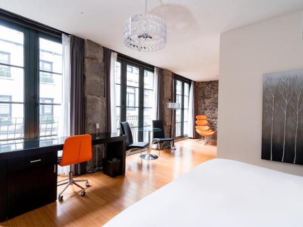 Le Petit Hôtel Vieux-Montréal - Saint-Paul by Gray Collection : photo 3 de la chambre chambre lit king-size supérieure