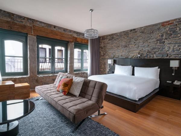 Le Petit Hôtel Vieux-Montréal - Saint-Paul by Gray Collection : photo 8 de la chambre chambre lit king-size deluxe