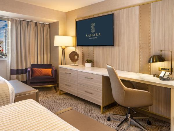 SAHARA Las Vegas : photo 4 de la chambre hébergement avec 2 lits queen-size style marra
