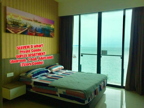 D Wharf Port Dickson Private Condo Waterfront : photo 5 de la chambre chambre familiale - vue sur mer