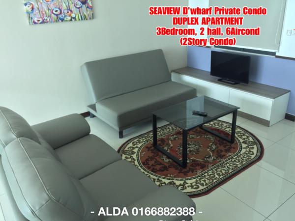 D Wharf Port Dickson Private Condo Waterfront : photo 4 de la chambre chambre familiale - vue sur mer