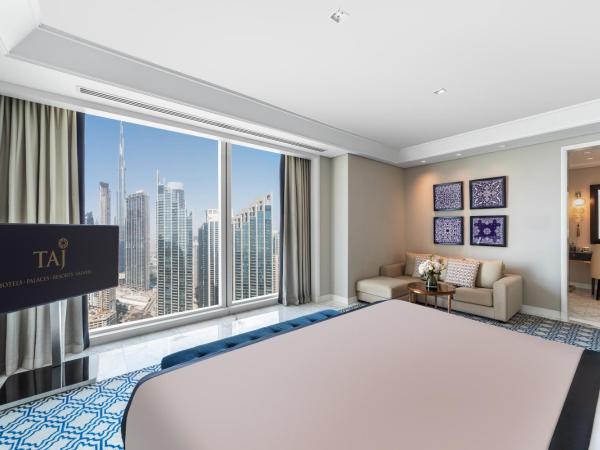 Taj Dubai : photo 1 de la chambre grande suite de luxe - vue sur la burj