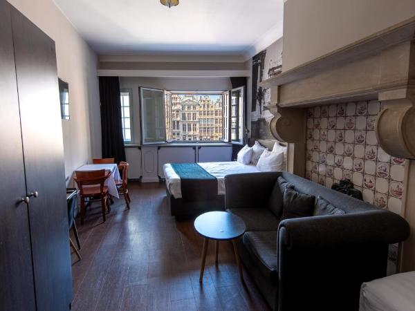 Résidence-Hotel Le Quinze Grand Place Brussels : photo 5 de la chambre chambre double avec vue