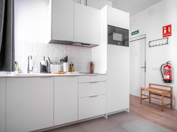 limehome Madrid Calle Ave María - estancia temporal : photo 4 de la chambre appartement 1 chambre avec terrasse