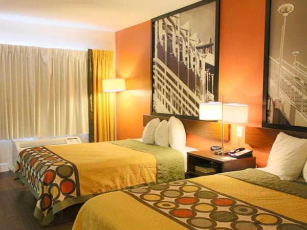 Super 8 by Wyndham Orlando International Drive : photo 1 de la chambre chambre 2 lits queen-size - non-fumeurs