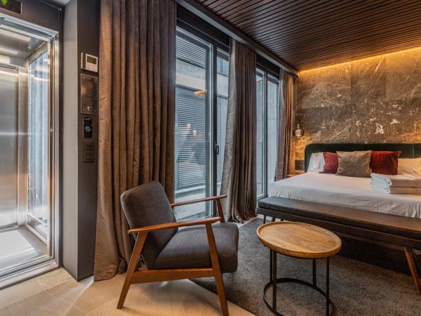 Apartaestudios Evolution Luxury : photo 2 de la chambre studio lit queen-size de luxe