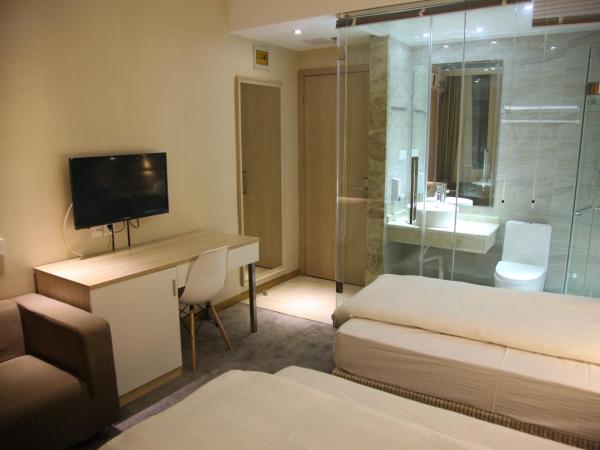 Shanghai Fish Inn East Nanjing Road : photo 4 de la chambre chambre lits jumeaux deluxe