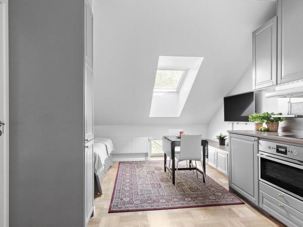 Forenom Aparthotel Stockholm Bromma : photo 5 de la chambre studio lit queen-size