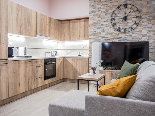 Old Town Vistula Premium Apartments : photo 2 de la chambre superior apartment with sauna - no. b