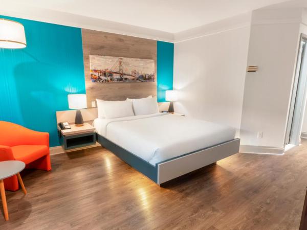 Hôtel Québec Inn : photo 1 de la chambre chambre double Économique avec terrasse intérieure côté restaurant