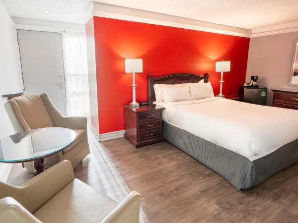 Hôtel Québec Inn : photo 1 de la chambre chambre lit queen-size traditionnelle - vue sur extérieur