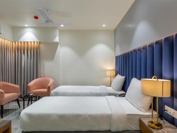 Hotel Nalanda : photo 6 de la chambre chambre deluxe double ou lits jumeaux