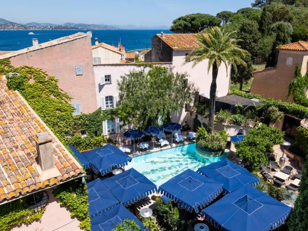 Le Yaca Saint-Tropez : photo 3 de la chambre chambre double avec balcon - vue sur mer